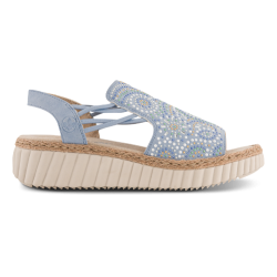 Rieker Sandal - bl� 69246-10