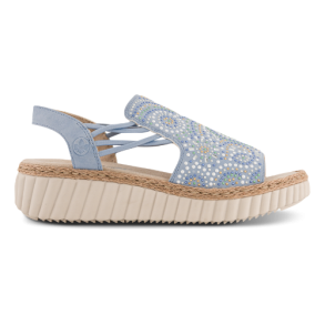 Rieker Sandal - bl� 69246-10