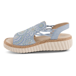 Rieker Sandal - bl� 69246-10