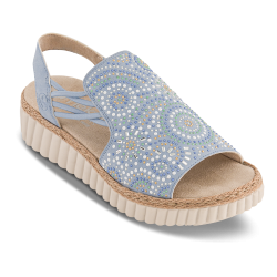 Rieker Sandal - bl� 69246-10