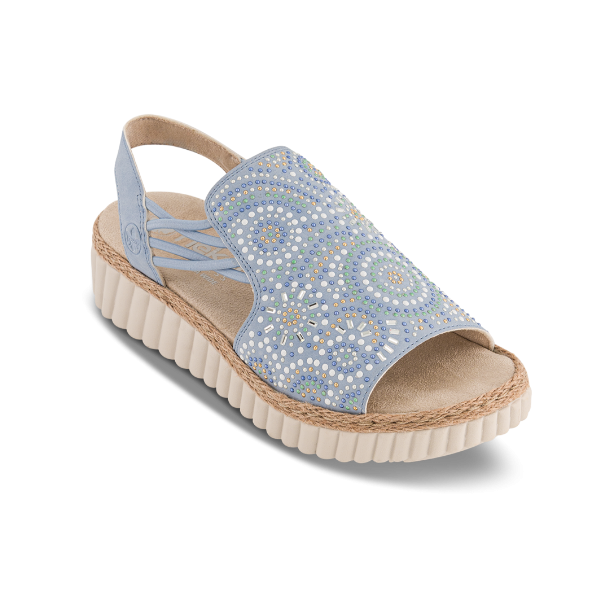Rieker Sandal - bl� 69246-10