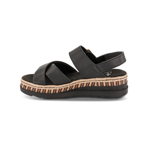 Rieker sandal - sort V7951-00