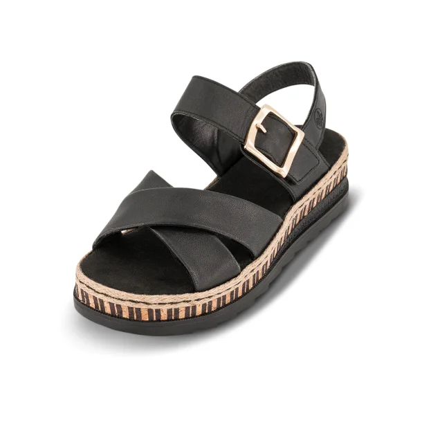Rieker sandal - sort V7951-00