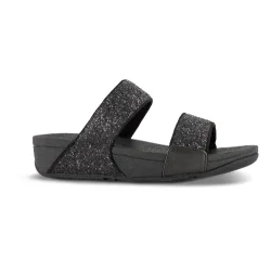 Fitflop Lulu glitter slides - sort 