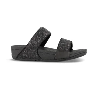 Fitflop Lulu glitter slides - sort 