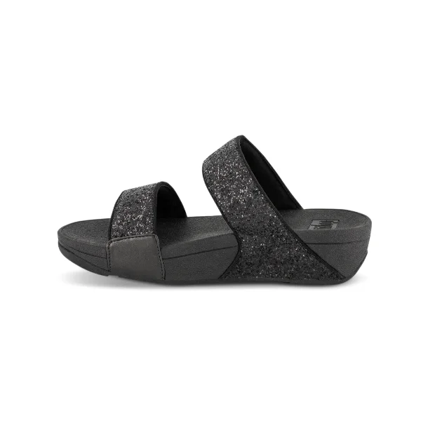 Fitflop Lulu glitter slides - sort 