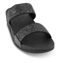 Fitflop Lulu glitter slides - sort 