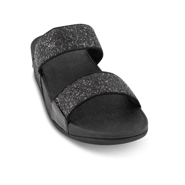 Fitflop Lulu glitter slides - sort 