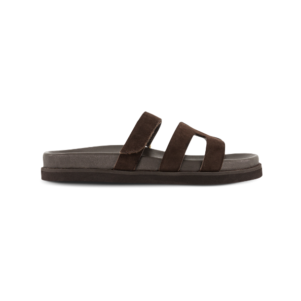No� sandal suede - brun 16869