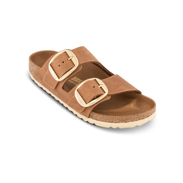 Birkenstock Arizona big buckle - cognac (small model)