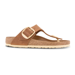 Birkenstock Gizeh big buckle - cognac (bred model)