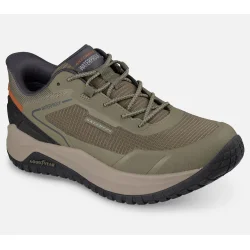 SKECHERS Relaxed Fit: Slip-ins: Badger - Koda - Waterproof - Olive 211367