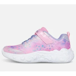 SKECHERS  Eternal Heart Lights 302696N - Light Pink Mult