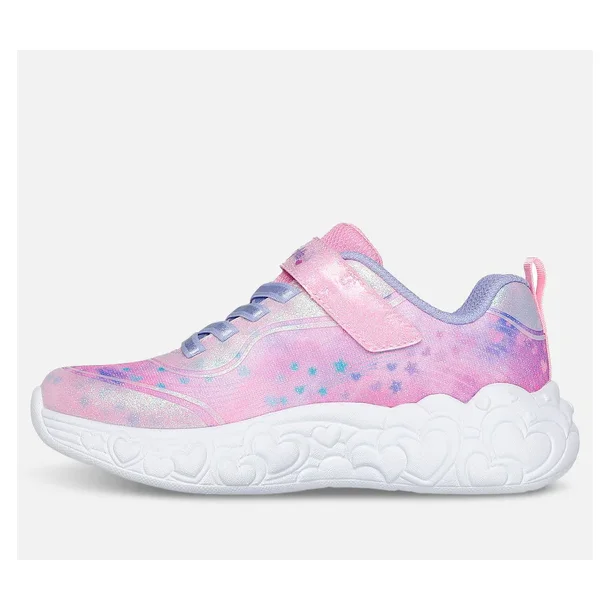 SKECHERS  Eternal Heart Lights 302696N - Light Pink Mult