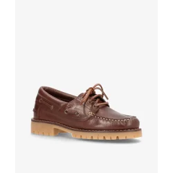 Shoedesign Copenhagen Nautica boat shoe - brun