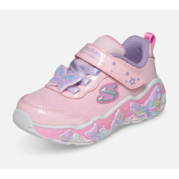 SKECHERS sneaker S-Lights Lil Butterfly Bliss - Pink 303066N
