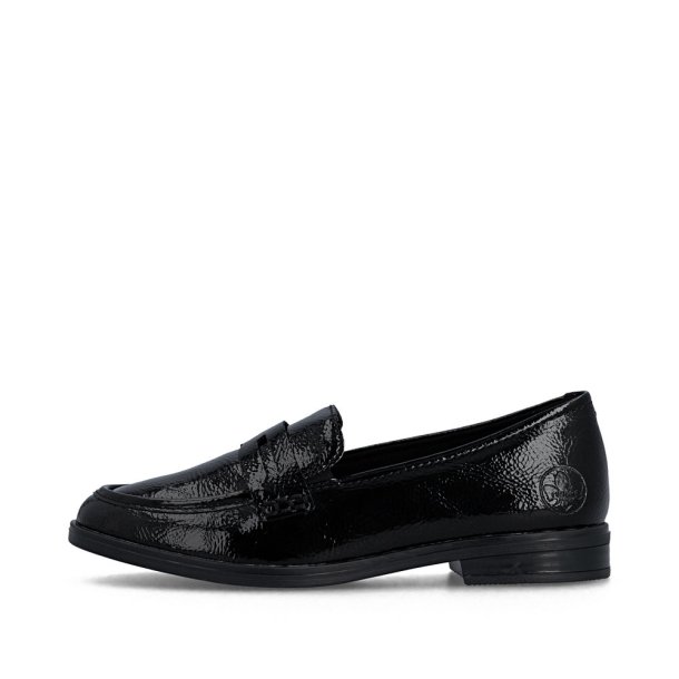 Rieker loafer - sort 46254-00