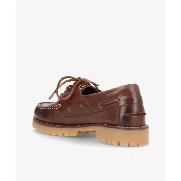 Shoedesign Copenhagen Nautica boat shoe - brun