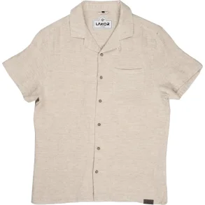 LAKOR Coastline short sleeve shirt - offwhite