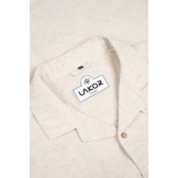 LAKOR Coastline short sleeve shirt - offwhite