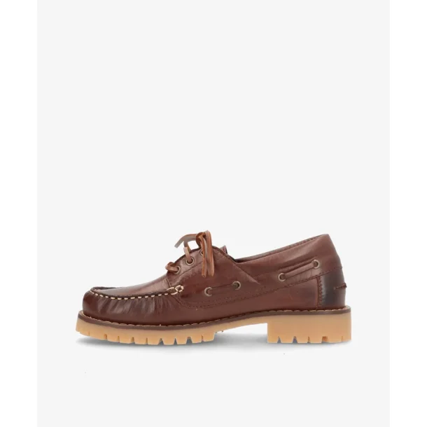 Shoedesign Copenhagen Nautica boat shoe - brun