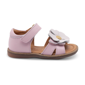 Bisgaard sandal m. blomst 70274.125 - lyserd