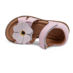 Bisgaard sandal m. blomst 70274.125 - lyserd