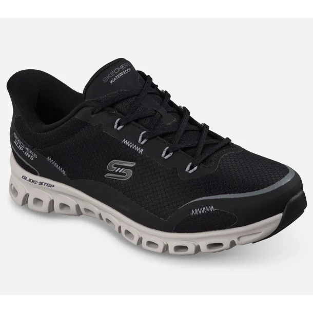 SKECHERS Slip-ins Glide-Step - Drizzle Waterproof - sort