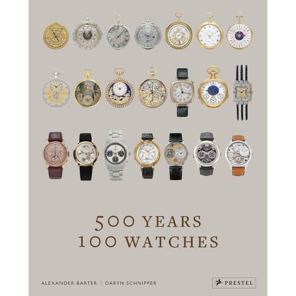 Table book - 500 years, 100 watches (bog)