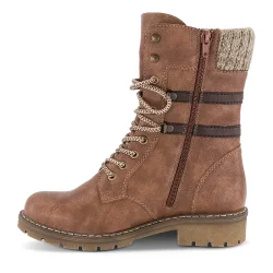 Rieker sn�rest�vle med foer - brun Y9107-24