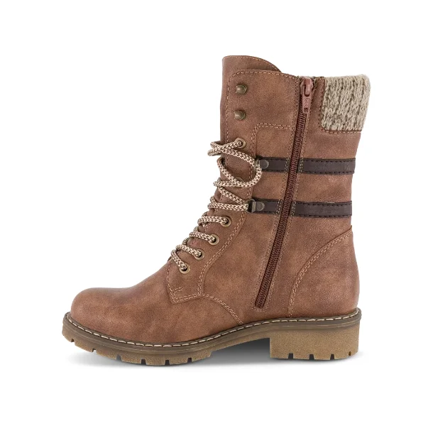 Rieker sn�rest�vle med foer - brun Y9107-24