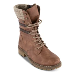 Rieker sn�rest�vle med foer - brun Y9107-24