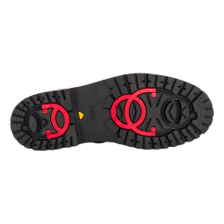 Rieker snrestvle F8302-24 - brun kombi 