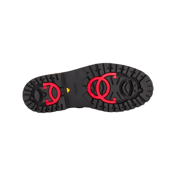 Rieker snrestvle F8302-24 - brun kombi 