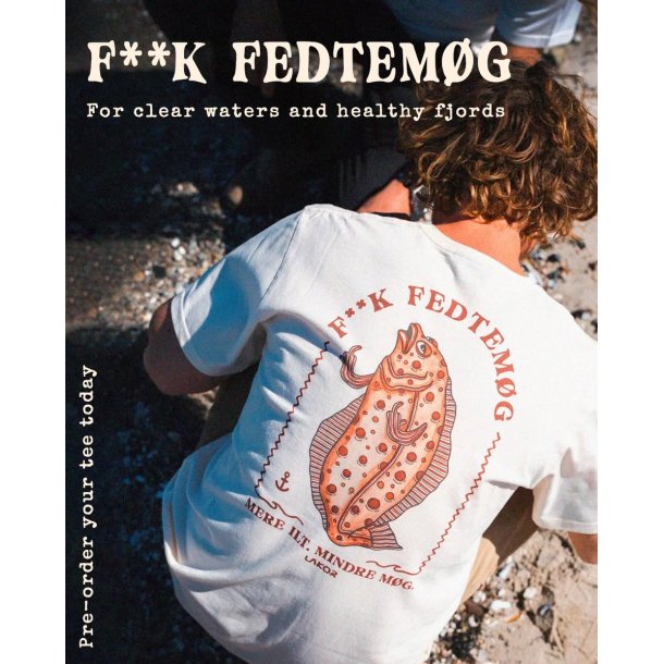 Lakor F*** Fedtemg t-shirt - silver birch