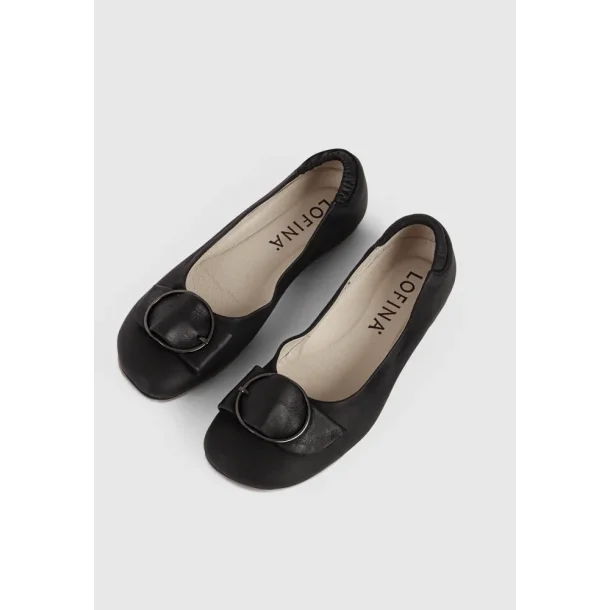 Lofina ballerina m- sp�nde - sort 3124NF