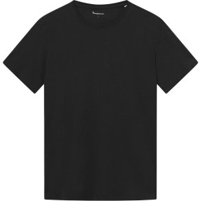 Knowledge Cotton Basic tee -  sort 1010113
