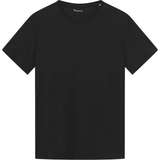 Knowledge Cotton Basic tee -  sort 1010113