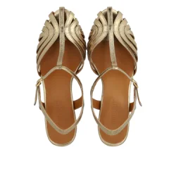 Angulus sandal m. hl - guld 5840-1001