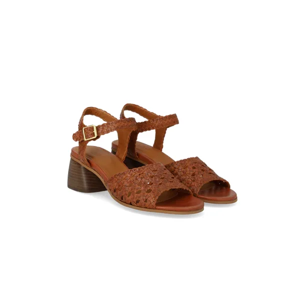 Angulus sandal m. hl - tan braid 5845-101
