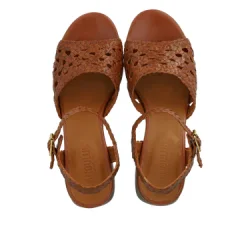 Angulus sandal m. hl - tan braid 5845-101
