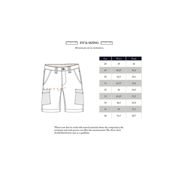 Blue de Gnes Paulino Cargo Shorts - khaki 