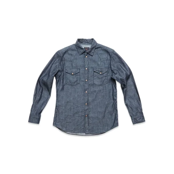 Blue de Gnes Pietro Shirt - rinse wash