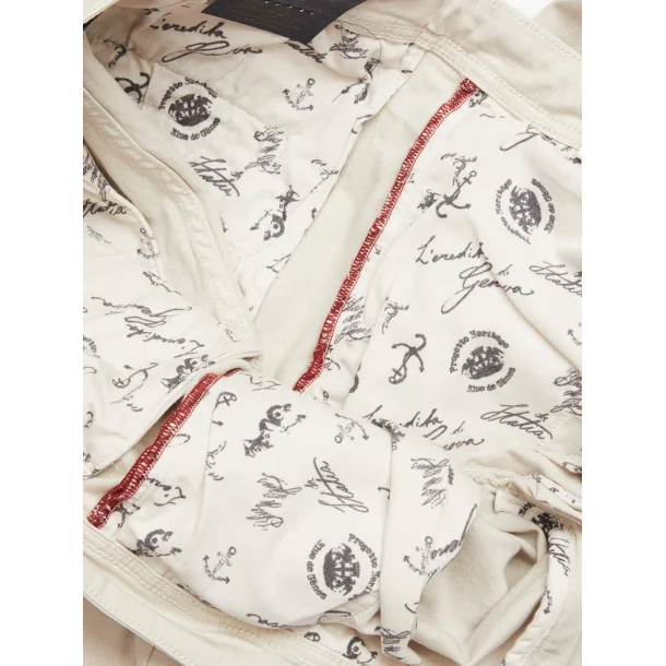 Blue de Gnes Menzo Solid Chino - stone