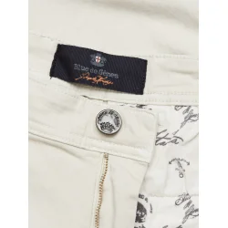 Blue de Gnes Menzo Solid Chino - stone