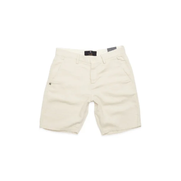 Blue de G�nes Floyd cord shorts - chalk 