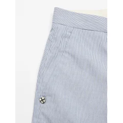 Blue de Gnes Elsk Riga Shorts - blue stripe 