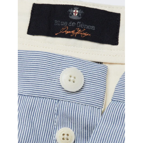 Blue de Gnes Elsk Riga Shorts - blue stripe 