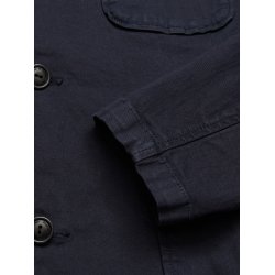 Blue de Gnes Gabbiano Dobby Blazer - navy