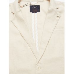 Blue de Gnes Leoni Desk Blazer - Natural 